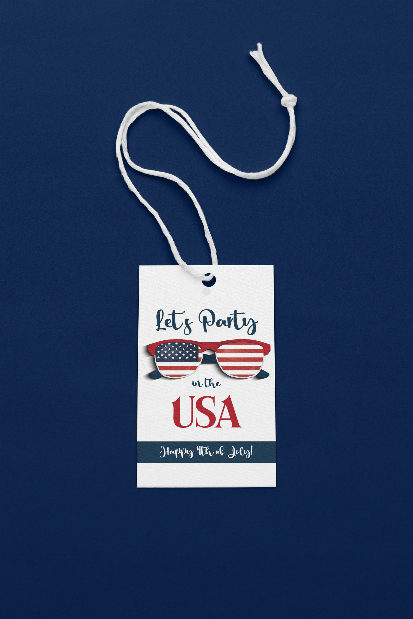 Happy 4th of July Party in the USA Gift Tags | Independence Day Gift Tag | Printable Gift Tag
