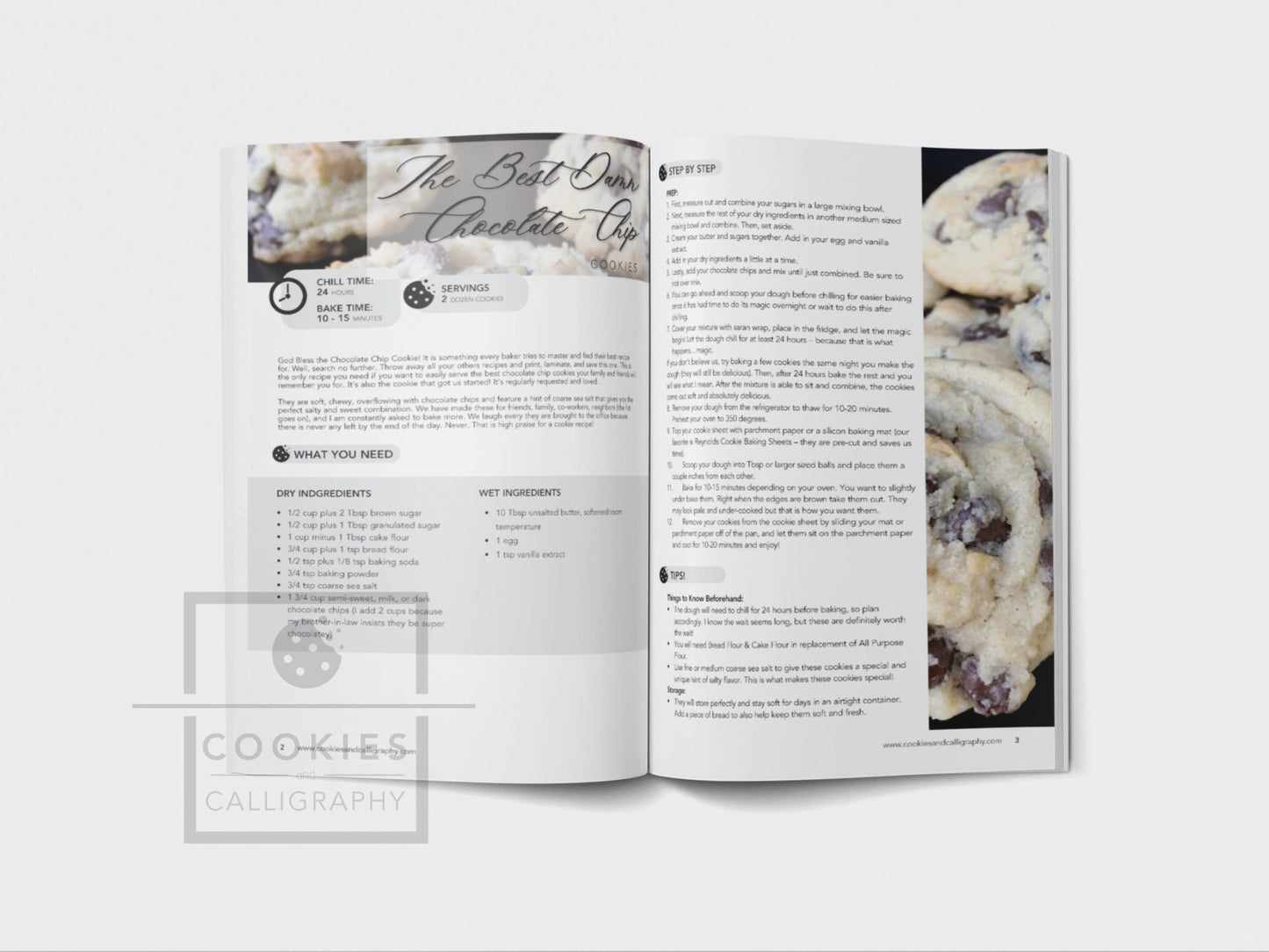 RECIPE: The Best Damn Chocolate Chip Cookie | Printable Cookie Recipe | Best Chocolate Chip Cookie Recipe