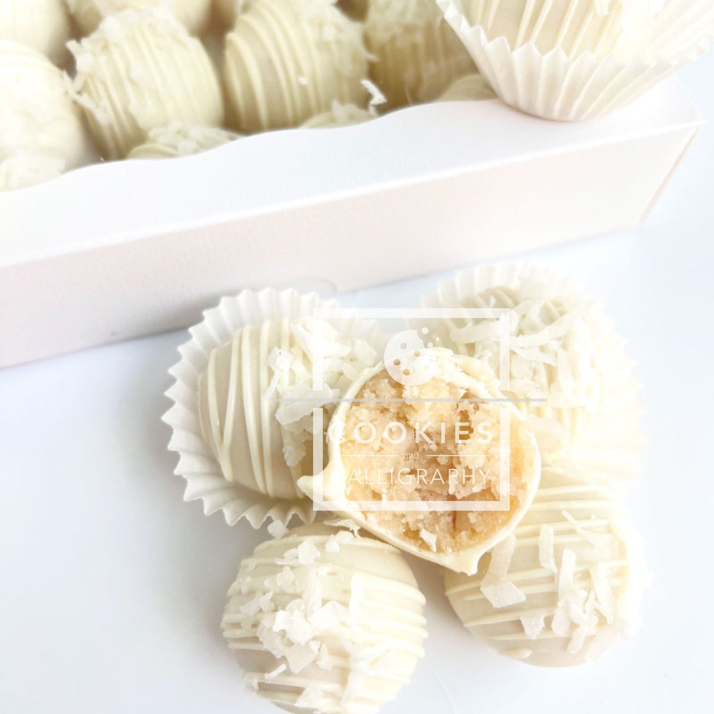 RECIPE: Coconut Cake Balls | Printable Baking Recipe | Best Coconut Cake Ball Recipe
