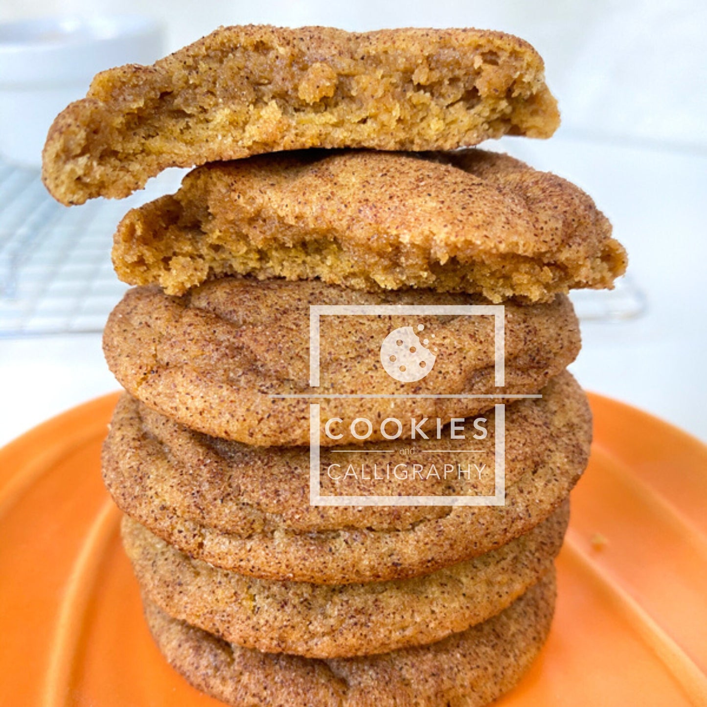 RECIPE: Pumpkin Snickerdoodle Cookies | Printable Cookie Recipe | Best Pumpkin Spice Cookie Recipe