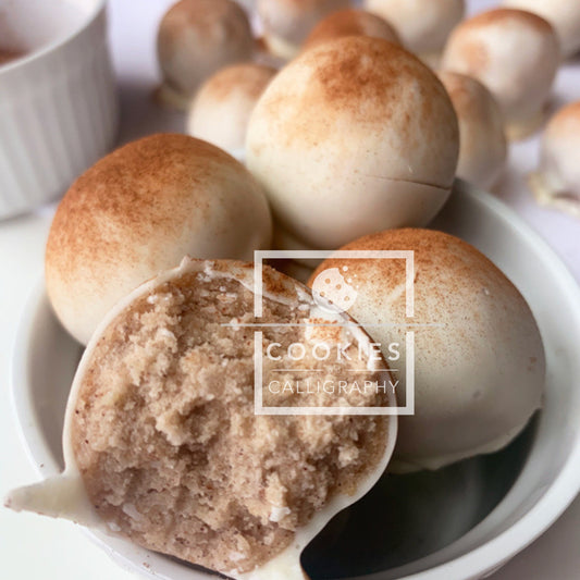 RECIPE: Snickerdoodle Cake Balls | Printable Baking Recipe | Best Snickerdoodle Cake Ball Recipe