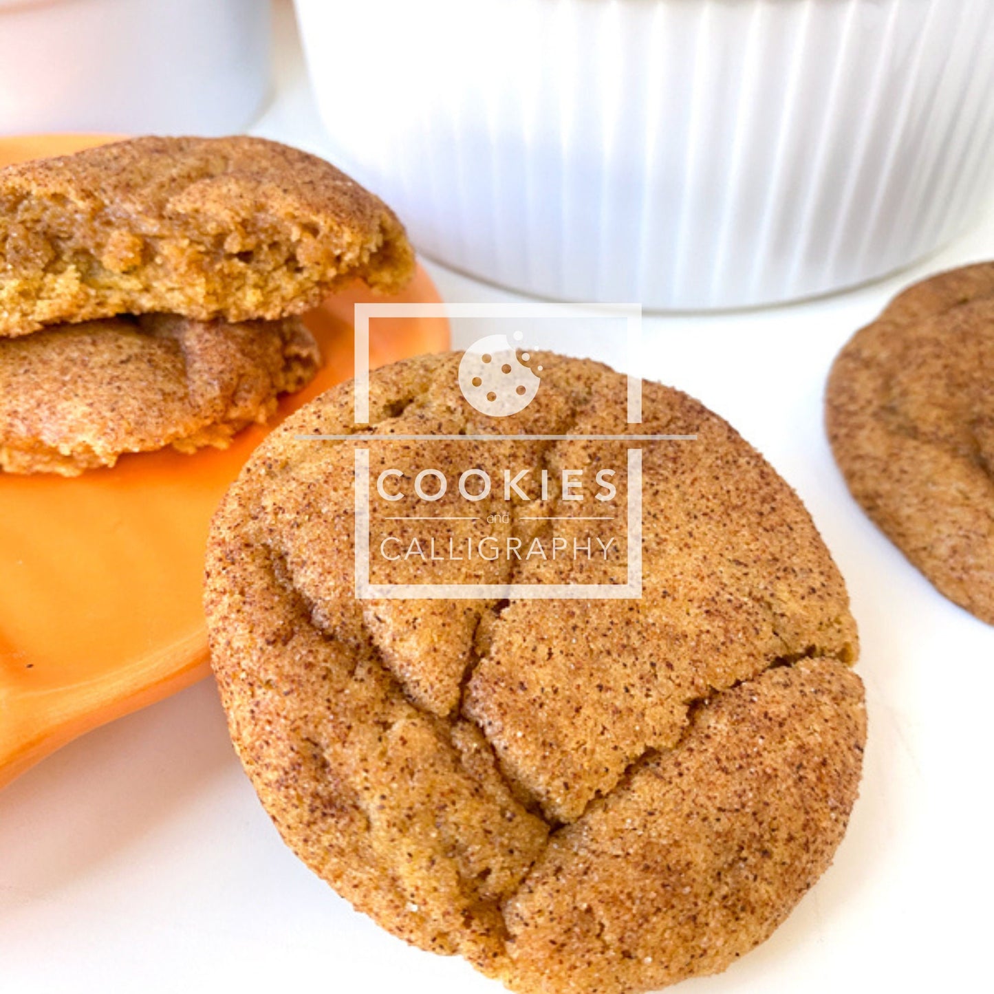 RECIPE: Pumpkin Snickerdoodle Cookies | Printable Cookie Recipe | Best Pumpkin Spice Cookie Recipe