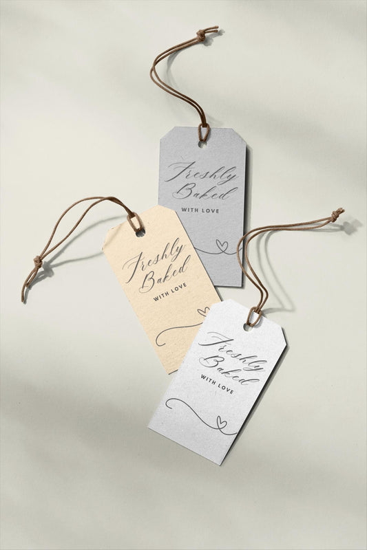 Freshly Baked with Love Instant Printable Gift Tags